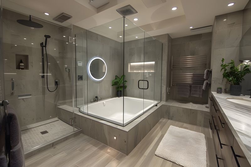 Modern Soaking Bathtub